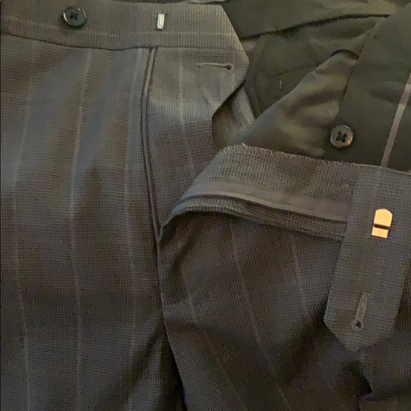 Murano Collezione Gray 100% Wool Slim Fit Suit - Picture 9 of 13